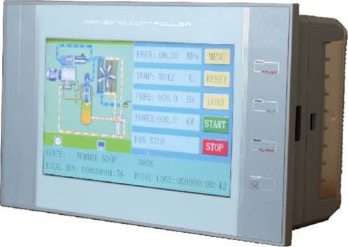 Blue Storm touchscreen compressor controller